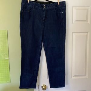 Venezia by Lane Bryant 20W Straight Leg Jeans
